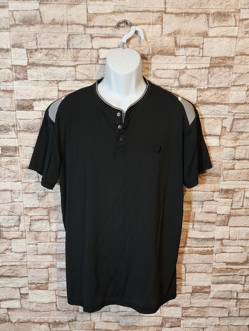 Nick Danger  Black Polo T -Shirt